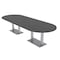 Skutchi Designs 45 in W, 144 in L, 29 in H, Engineered Wood Top, Grey HAR-RAC-46x143-DOU-ASIANNIGHT - alternate 1
